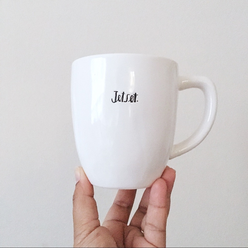 Rae Dunn JETSET Coffee Mug